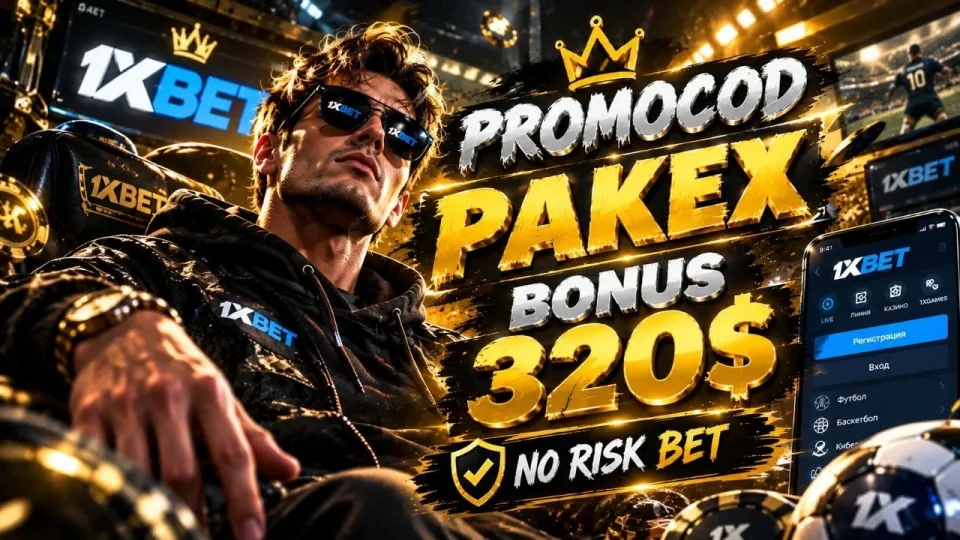 1xbet Pakistan sign-up works in four steps and unlocks a PAKEX promo bonus